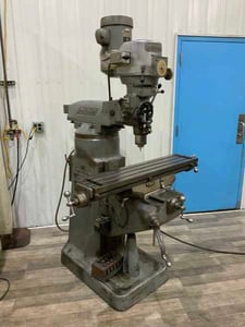 Bridgeport #Series-I, ram type vertical mill, 9" x42" table, 1.5 HP, 1 shot lube, R8 taper