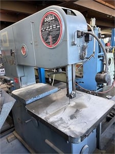 18" x 13" DoAll #3613-1, vertical band saw, 26" x 26" table, 175" blade, 440 V.