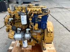 130 HP Caterpillar #C4.4, Industrial Diesel Engine, 11.5" flywheel, 8500 hours, 2013