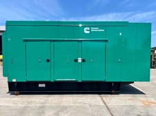 250 KW Cummins/Onan #DQDAA-2023758, Diesel Generator Set, 120/240 Volts, 9.0-liter Cummins engine, 464 HP @