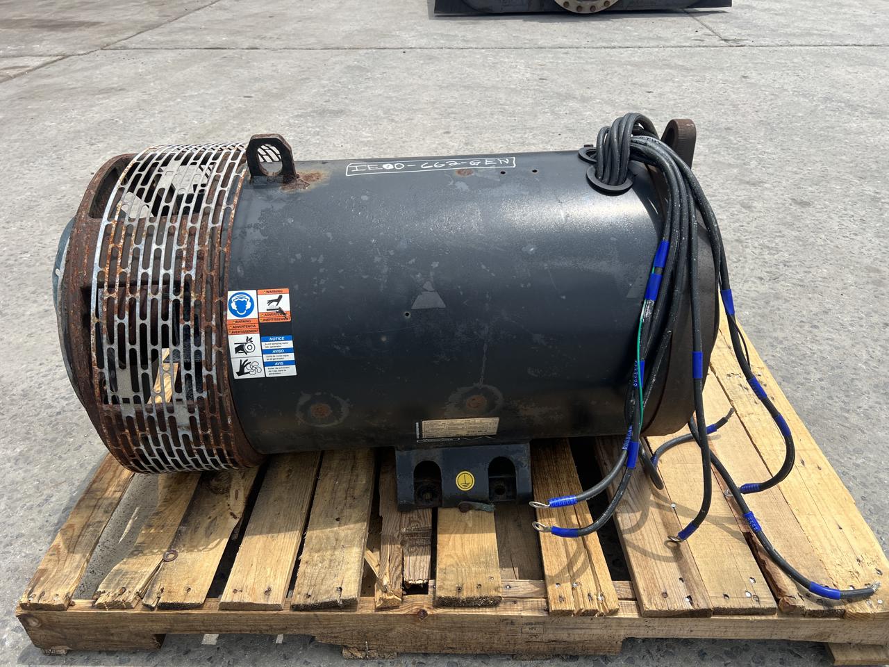 100 KW, 1800 RPM, Meccalte #ECP34-1L4, Generator End, multiple voltage, 12 wire, Wacker G100 take-out, 3PH