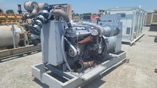 Detroit Diesel #12V71, power unit, skid mounted w/ breaker, 425 hours