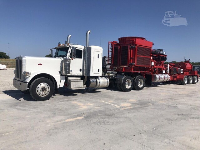 2500 HP IDMS #Magnum-2500Q, frac pump trailer, tri-axle, GHT Super Jumbo radiator, rebuilt, 2025 (2 available)