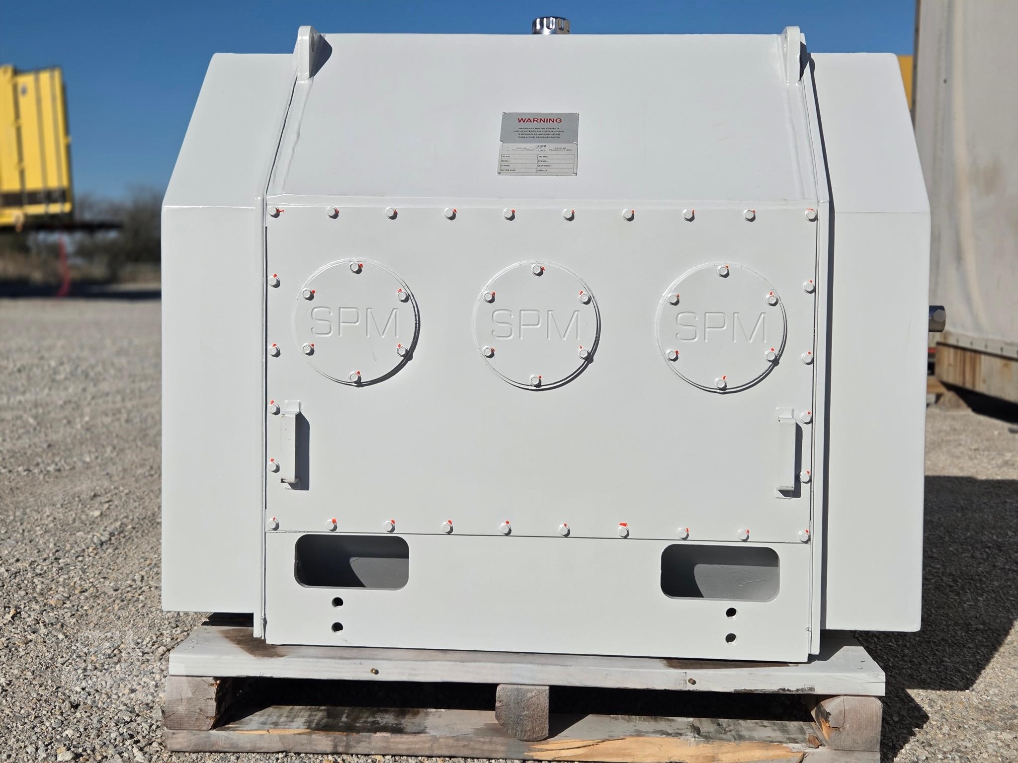 2250 HP SPM #TWS2250, frac pump power end, 4" input shaft, rblt., 2025 (3 available)