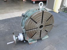 15" Troyke #U-15, Vertical/Horizontal Rotary Table, (8) 1/2" radial T-slots