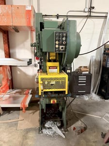 35 Ton, Niagara #M-35, single crank OBI gap frame press (2 available)