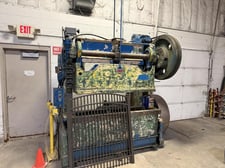 60 Ton, Rousselle #6B76, straight side double crank press