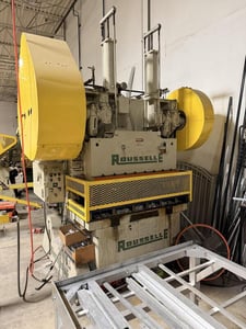 80 Ton, Rousselle #8B60, straight side mechanical press