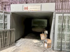 Powder-X, 118" x 243" powder coating booth