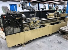16"/23" x 80" Bridgeport Romi #16-8, gap bed engine lathe, 9" swing over cross slide, 2.25" bore, 56-1120