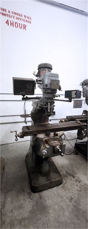 Bridgeport #Series-I, vertical mill, 2 HP, variable speed head