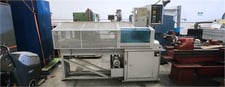 5.1" Kasto #GKS-400-AU, cold saw, automatic up-cut, 8.26" x 3.14" flat capacity, 15.74" blade, 47.2"