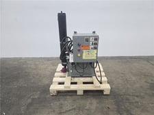 2 HP hydraulic power unit, 366 cu. in. piston accumulator, 4,000 PSI, 1,200 PSI precharge, 1755 RPM, Fr.56C