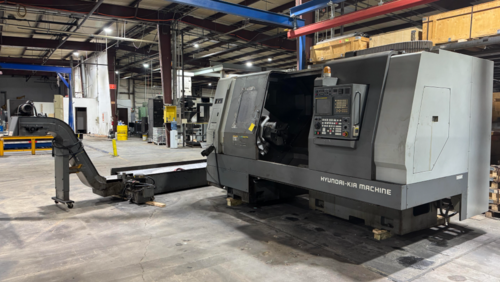 Hyundai #SKT-400C, CNC lathe, F21ITB