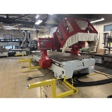 Andi #Stratos-Pro, CNC router, 5' x 12' table, 10 ATC, 18 HP, 1,000-22,000 RPM, HSK63F, 153" X, 86" Y, 13.8"