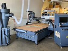 Laguna #Smart-Shop-II, CNC router, 5' x 10' table, 8 ATC, 12.87 HP, 5,000-24,000 RPM, ISO-30, 121" X, 61" Y