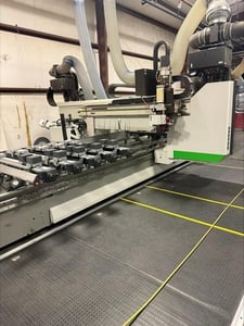 Biesse #Rover-B-Edge-1967, CNC machining center w/edgebanding, 265" X, 75" Y, 13" Z, (2) 18 HP, 24,000 RPM