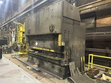 750 Ton, HTC #750G, Hydraulic Press Brake, 14' bed length, 12.2" between housings, 12" stroke, 14" throat