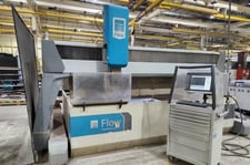 Flow #Mach-4-3020c, CNC Waterjet, 10' x 6.4' table, 30 HP, 60,000 psi cutting pressure, Flow Pacer CF900