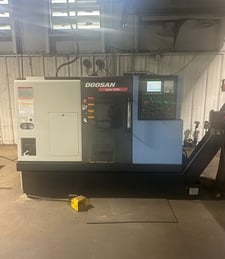 Daewoo Doosan #LYNX-220LC, cnc lathe, 20" swing, 12.6" diameter x 21" L max, 8" chuck, 2.6" bar, 3" bore, 20
