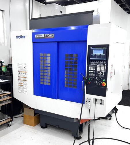 Brother #Speedio-S700x1, vertical machining center, 27.6" X, 15.7" Y, 11.8" Z, 11.8 HP, 27000 Rpm, 21