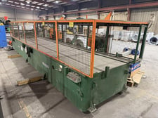 14 Stand Bradbury #320, R Panel Roll Forming Line, 80-200 FPM, 60 HP, 2009