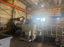 60" x .25" Paxson, Slitting Line, 48,000 Lb, 20-28" ID, 72" outside dimension, 60k psi, 150 HP, 386 FPM