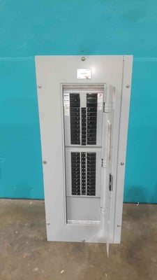 60 Amp. Eaton Cutler-Hammer, PRL1a, YS2048, Panelboard, 3 Phase, 3-Pole Breaker w/ 42x 20A Breakers