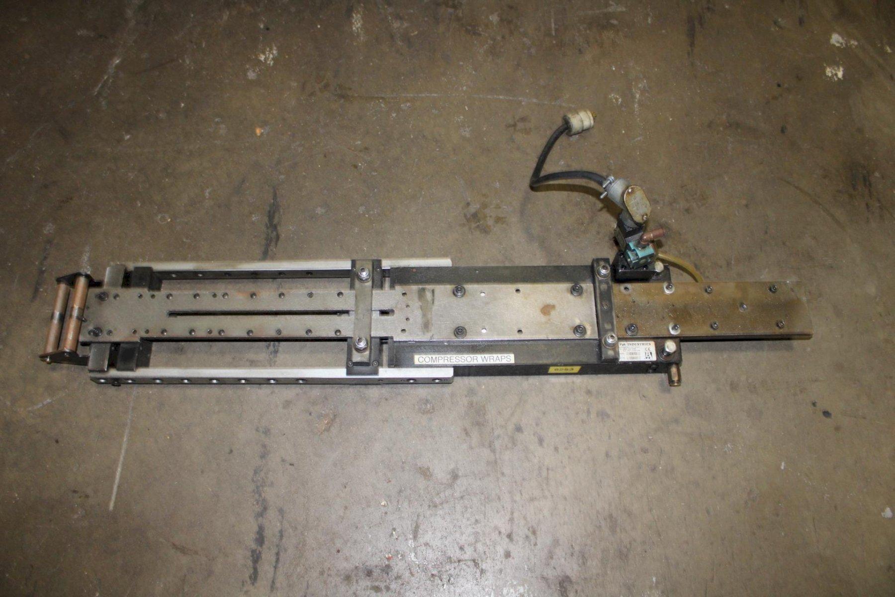 3" x .065" PA #CX-12, air feeder, 12" feed length, 95 SPM, 50 lb. pulling force @ 100 PSI.