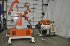 4400 lb. Orii Space Saver, feed line, 12" x .090", 12" W, 16"-20" ID, 60" OD, motorized