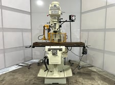 Birmingham #BPV-4KV, vertical mill, 10" x54" tbl., 5 HP, R8, variable speed