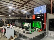 Bystronic #ByTube-Star-130, CNC Fiber Laser Tube Cutter, 4 KW, 255.91"-334.65" max. tube length, 1.42 lb/ft