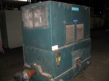 3000 HP 3582 RPM Siemens, Frame 6811, WP1, 4160 Volts