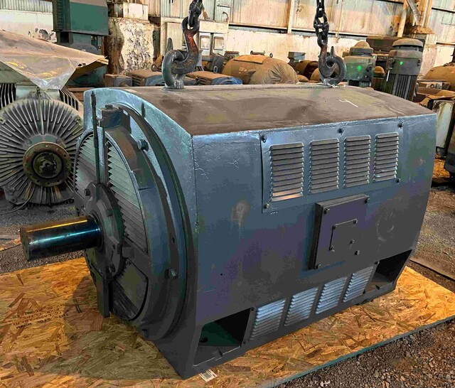 600 HP 885 RPM Teco Westinghouse, Frame 6808L, DP, 2300 Volts