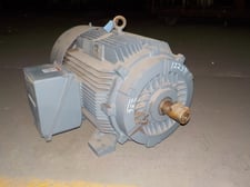 125 HP 1180 RPM Siemens, Frame 445TS, TEFC, 460 Volts