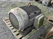 125 HP 1185 RPM WEG #BLN-125-12-445T, Frame 445T, TEFC, 460 Volts