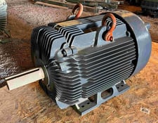 125 HP 1780 RPM WEG #18J058W146G1, Frame 444T, TEFC, 460 Volts