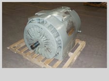 125 HP 885 RPM General Electric #5K814426A38, Frame 8144S, TEFC, 460 Volts