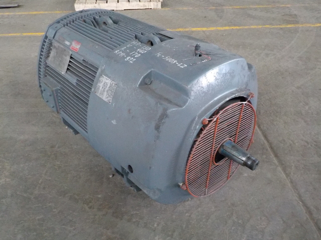 150 HP 870 RPM Westinghouse #801F13588, Frame 5008LS, TEFC, 460 Volts