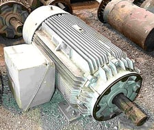 200 HP 1190 RPM Siemens, Frame B449TC, TEFC, 460 Volts
