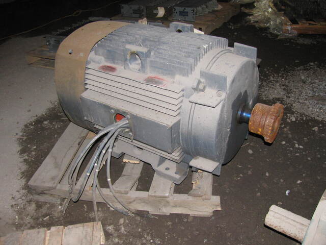 200 HP 1780 RPM General Electric, Frame 445TS, TEFC, 460 Volts