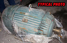 200 HP 885 RPM Louis Allis, Frame 447TS, TEFC, 460 Volts
