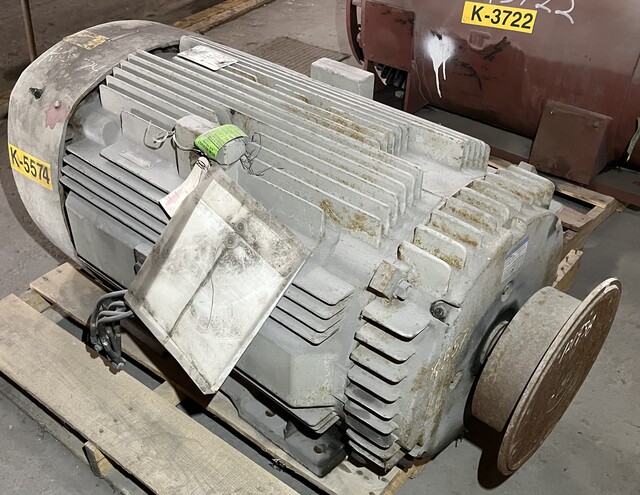 300 HP 1785 RPM General Electric #5KS449SS2082DB, Frame 449TS, TEFC, 460 Volts