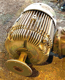 75 HP 1180 RPM Reliance #IMA489122G1-VE, Frame 405TCZ, TEFC, 230/460 Volts