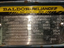 75 HP 1780 RPM Baldor-Reliance, Frame 365T, TEFC, 230/460 Volts