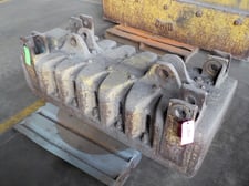 26" x 60" NEC, Rectangular Lifting Magnet, 230 V.