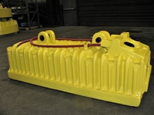 28" x 68" Magnetech, Rectangular Lifting Magnet, 230 V. (R)