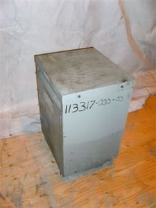 15 KVA 480 Primary, 120/208Y Secondary, Westinghouse, Dry Type Transformer, 3 Phase