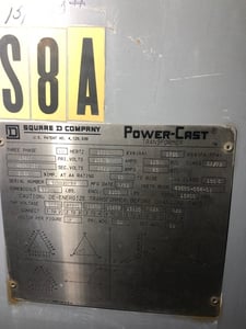 2500/3750 KVA 13,800 Primary, 277/480Y Secondary, Square D, Outdoor Dry Type Transformer, 3 Phase