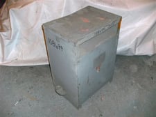 30 KVA 480 Primary, 120/208Y Secondary, Westinghouse, Indoor Dry Type Transformer, 3 Phase